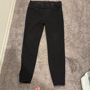 Liverpool LA denim legging size 14/32 black EUC